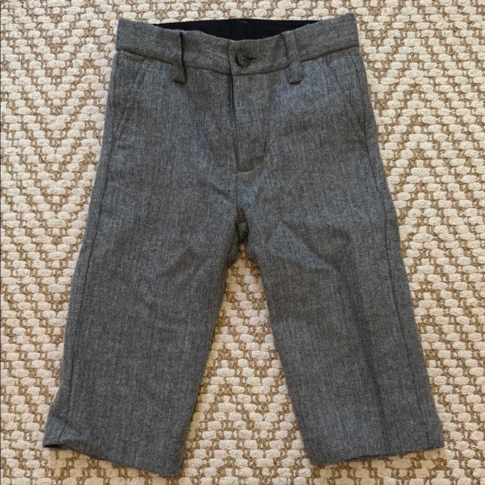 Children's Gray Wool Pants